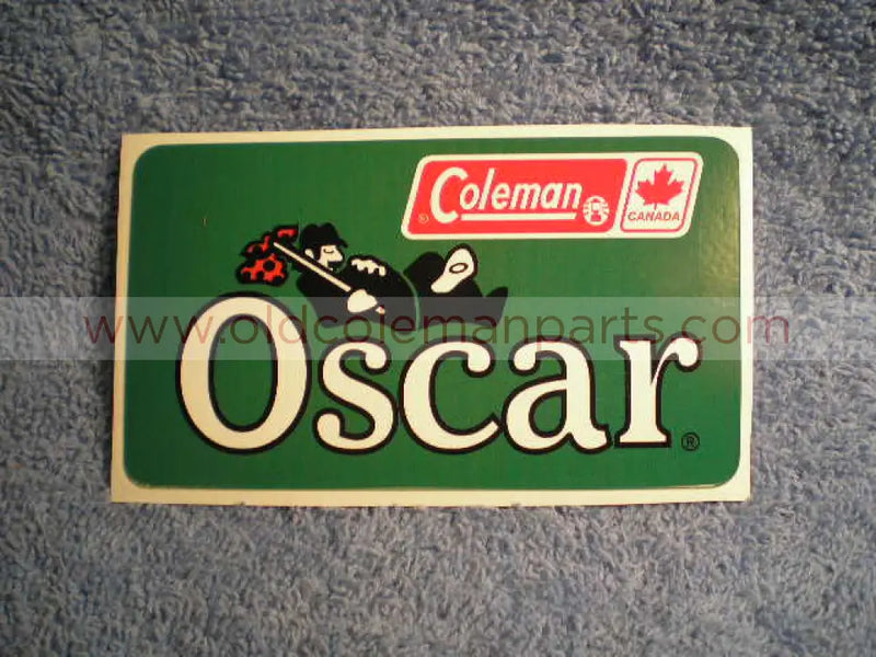 Lil Oscar Decal Green