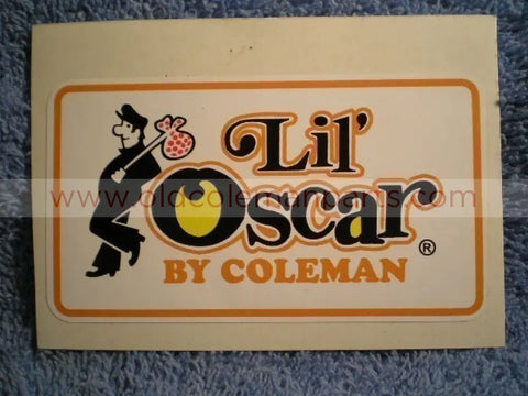 Lil Oscar Decal Orange