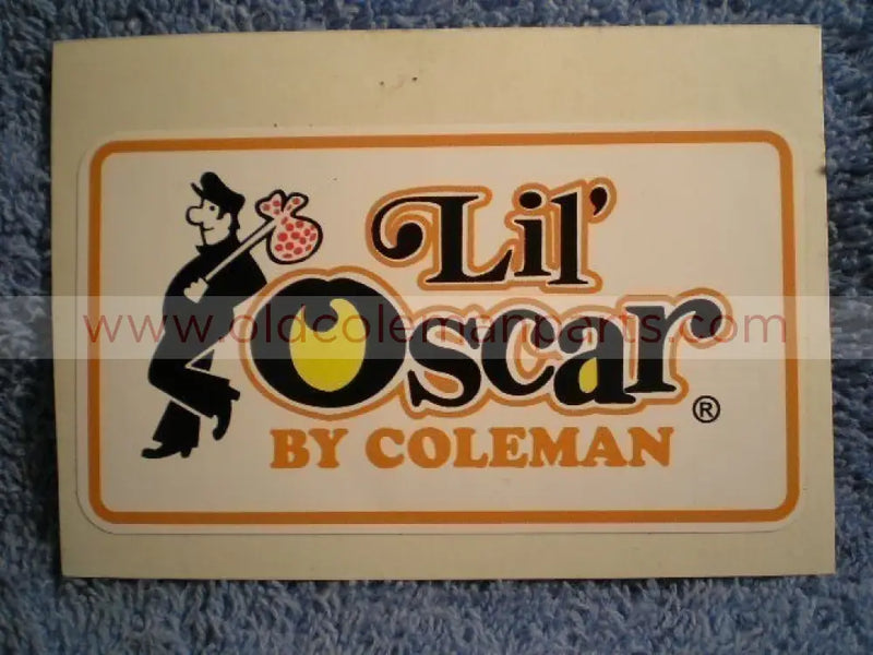 Lil Oscar Decal Orange