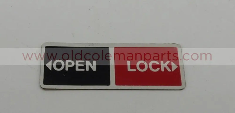 Metal Latch Decal Type 2 - D96