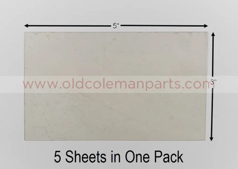 Mica Globe Panels x 5 - S142