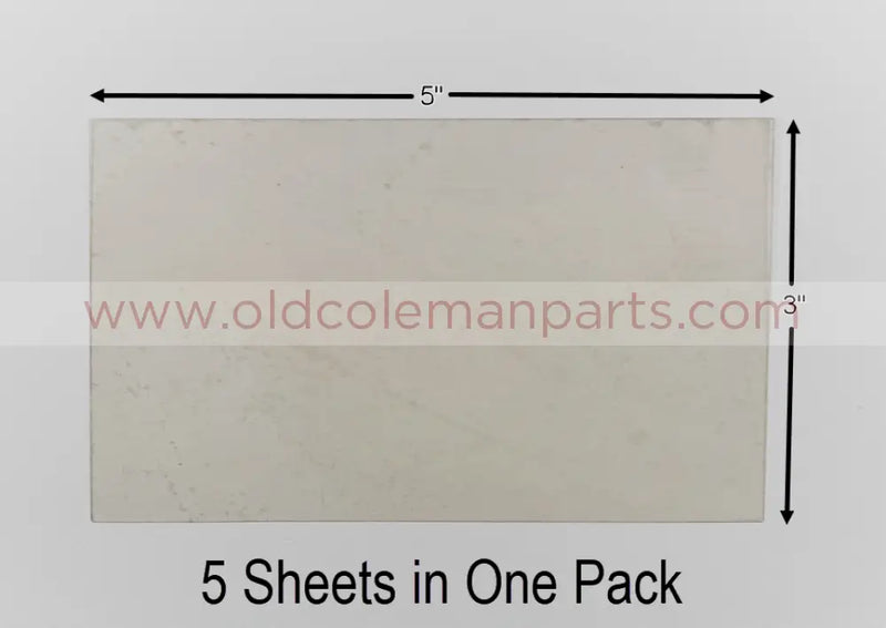 Mica Globe Panels x 5 - S142