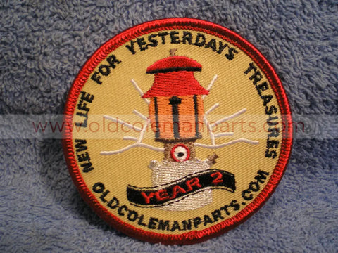 Old Coleman Parts Patch Year 2