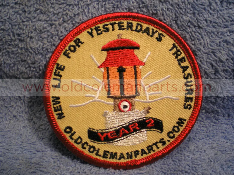 Old Coleman Parts Patch Year 2