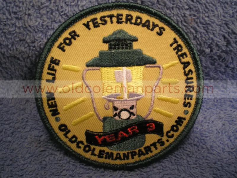 Old Coleman Parts Patch Year 3