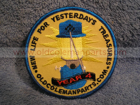 Old Coleman Parts Patch Year 4