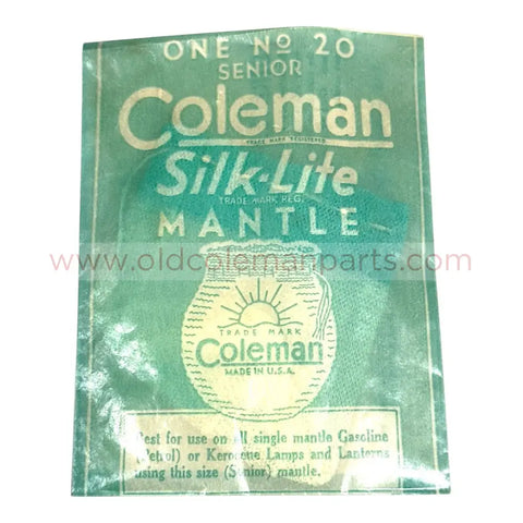 Silk-Lite No. 20 "Senior" Mantle, Single - E1266