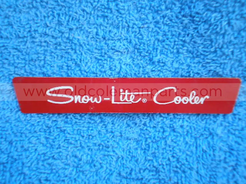 Snowlight Cooler Decal - E1617