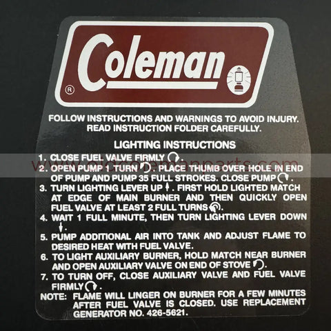Stove Lid Decal, 413H - D158