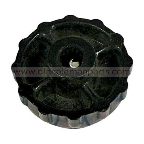 Stove Valve Wheel, New Style, Black, NOS - E1621