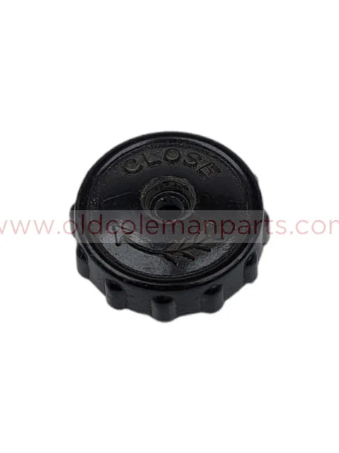 Stove Valve Wheel, New Style, Black, Used - E1629