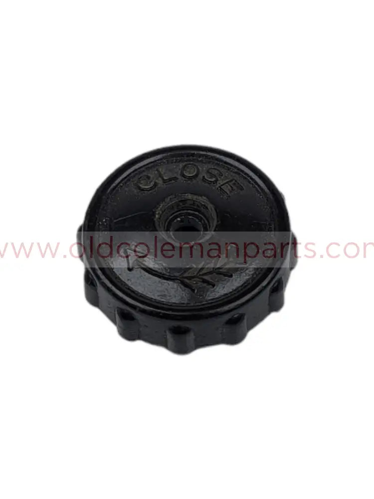 Stove Valve Wheel, New Style, Black, Used - E1629