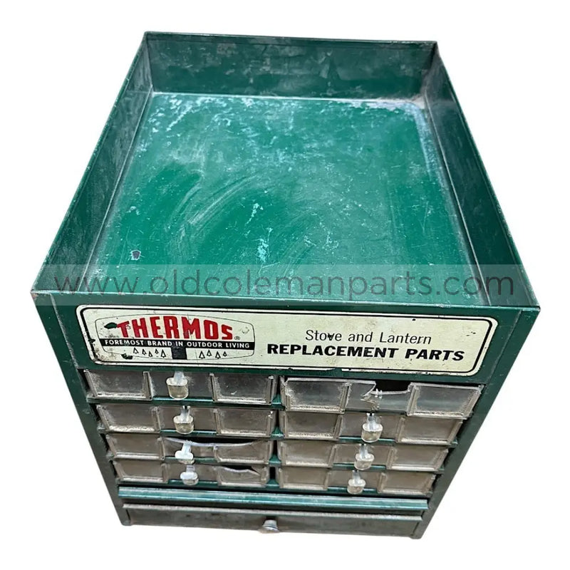 Thermos Parts Cabinet, Used - E3000