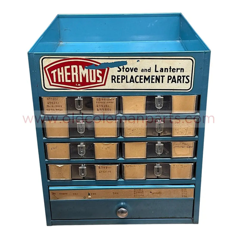 Thermos Parts Cabinet, Used - E3000