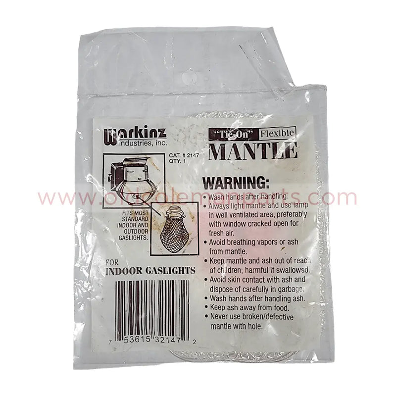 Warkinz Tie-on Mantle - E1048