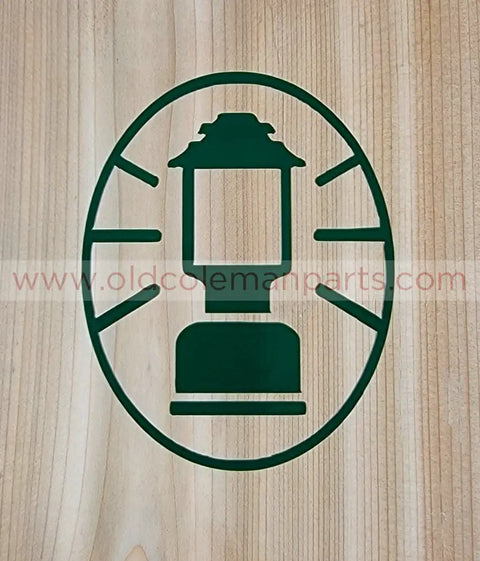 Weatherproof Decal - Lantern Green - D146
