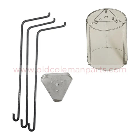 Wire Globe Holder Coleman - E1654