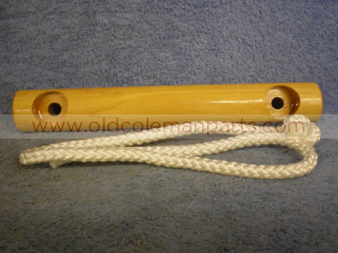 Wood Handle with Rope